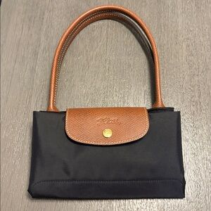 Black Medium Longchamp Bag